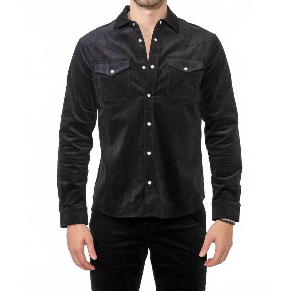 NEW MONFRERE eastwood needle cord jacket in noir